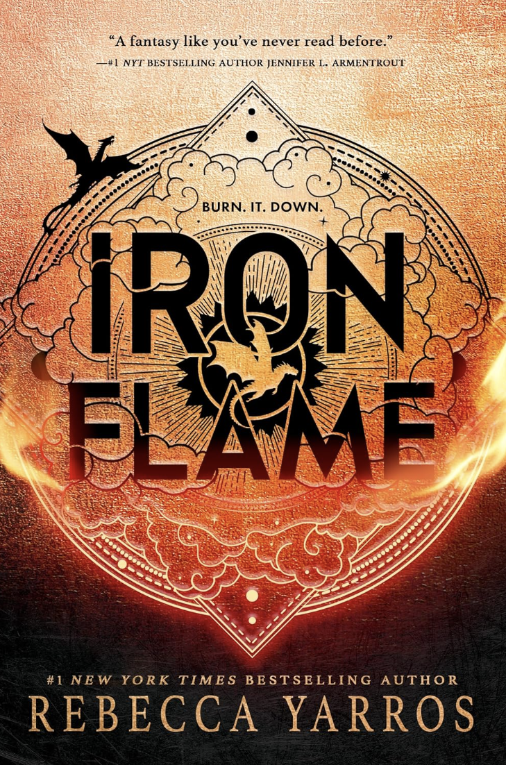 Official book cover of Iron Flame
